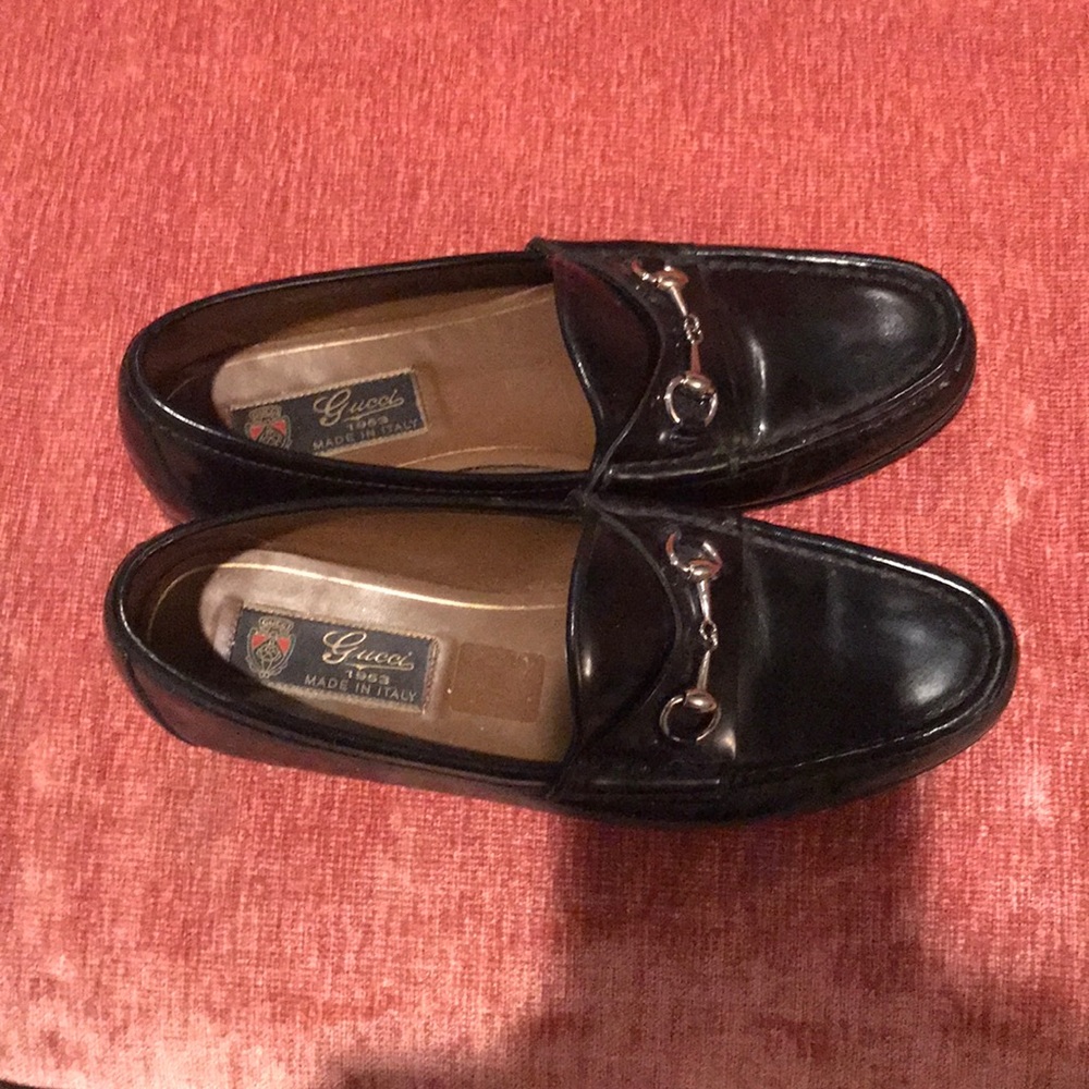 Authentic Gucci Regent Nero 1953 horsebit loafers